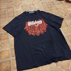 Vintage Y2K Billabong Crest Graphic Tee